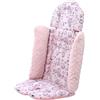 Generic Cuscino per Seggiolino Auto, Imbottitura Spessa, Traspirante, Morbido, Universale, per Passeggino, Materasso, Fodera per Sedile, Rosa, Taglia unica bambino