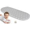 Medi Partners Lenzuola Lettino Culla 86x40 Lenzuolo Navicella Neonato Carrozzina con Angoli - 100% Cotone Passeggino Materasso Fitted Sheet Coprimaterasso (Stelle Bianche con Grigio)
