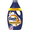 Dash Power Detersivo Liquido Lavatrice, 50 Lavaggi, Freschezza Di Lenor, Oro e Fiori di Vaniglia, Freschezza che dura 7 Giorni, Pulizia Impeccabile, 2250 ml