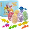 Jinlaili 6 Pezzi Bombe da Bagno Bambini con Sorpresa Dinosauro all'interno, Bombe da Bagno Set Regalo, Bombe Doccia Aromaterapia con Oli Essenziali, Bombe da Doccia Regalo per Ragazze Ragazzi (B)