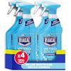 Viakal Anticalcare Spray Vetro Doccia Express, Senza Risciacquo, 4x 720ml | Pulito Splendente e Scintillante in Una Sola Passata, Previene le Macchie di Acqua e Calcare, Profumo di Fiori Primaverili