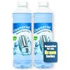 Die Seifenblase Cleanerist | 2 X 1L Pulitore per testina di rasatura Liquido di ricarica per Braun Clean & Renew (Series 3/5/7/8/9) - Sostituzione per la ricarica di 20 cartucce di pulizia CCR - Rasoio liquido