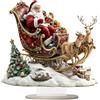 Generico Ornamento Del Tavolo per Le Vacanze - Display Natalizio 2 D, Decorazione Acrilica Stagionale | Decorazione Di Slitte Da Alci Alce Di Babbo Natale, Festive Home Soggiorno Al Comodino Accento Del Ristor