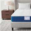 INmaterassi Materasso Memory Una Piazza e Mezza 120x190 - Altezza 20 cm - Amazonia Memo Materasso Memory Foam Ortopedico, Anallergico, Antiacaro e Traspirante - Waterfoam 100% Made in Italy