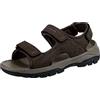 Skechers Tresmen Garo, Sandali Uomo, Marrone, 47.5 EU