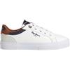 Pepe Jeans Scarpe da Ginnastica Bianche in Pelle on Court