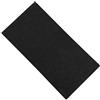Adsamm® / 3 x fogli di feltro autoadesivo ultrasottile/Nero / $size/rettangolare/feltro adesivo extra fine da 1.5 mm di spessore/pad protettivo per arredi