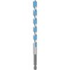 Bosch 1x Punta EXPERT HEX-9 Multi Construction | per Calcestruzzo, Piastrelle di ceramica morbida, Ø 9,00 mm, Professional Accessorio Trapano