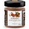 Agrisicilia Agridùci Crema Spalmabile Alle Nocciole di Sicilia 40% e Cacao, Ricetta dal Gusto Intenso, Vaso da 200g