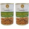 Chef organic, Lenticchie lessate bio, 400g (Confezione da 2)