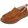 Skechers Melson Willmore, Pantofole Uomo, Tan Microfiber, 43 EU