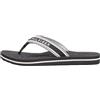 Tommy Hilfiger Donna Infradito Webbing Summer con Fascetta in Tessuto, Nero (Black), 42