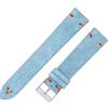 Generic EDVTK35 Cinturini For Orologi In Pelle Scamosciata 18mm 20mm Beige Verde Blu Cuciti A Mano Uomo Donna Cinturino Orologio Sgancio Rapido