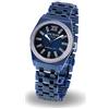 Locman Italy Orologio da donna Stealth con diamanti 1,76 ct blu Ref.0204PB, Donna, Bracciale