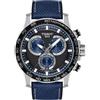 Tissot Orologio Supersport Chrono Uomo Blu T125.617.17.051.03, Bracciale