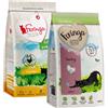 Feringa Set prova misto! 2 x 400 g Feringa Adult Pressato a freddo - Mix: 400 g Pollo + 400 g Tacchino