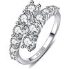 MARLION JEWELS Anelli da donna in argento 925 lucido a forma di spirale. Anello da donna in argento 925 con finitura argento o oro. Gioielli ideali per coppia e fidanzati, regali per amiche... Anelli coppia