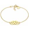 Louis Ciocchetti dal 1887 Bracciale Argento 925 con Infinito, Simbolo di Amore e Eternità, Regolabile, Idea Regalo Donna, Made in Italy