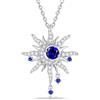 FANCIME Soluna Nexus - Collana da donna in argento Sterling con ciondolo a forma di luna e sole, gioielli raffinati, regalo per compleanno, festa della mamma, per moglie