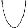 BERGERLIN Collana in vera pietra naturale con perla in argento 925 o perla placcata oro - collana di perle in filigrana da donna con chiusura e certificazione di autenticità