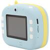 Naroote Fotocamera Per Stampa Per Bambini, Schermo IPS Periferico da 2,4 Pollici Durevole WiFi Mini HD Fotocamera Per Stampa Termica Digitale Per la Casa Per gli Uomini in Vacanza (BLUE)