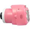 FUNOMOCYA Fotocamera con Proiettore, Macchina Fotografica, Plastica Rosa, Editing, Proiezione Hd, per Campeggio e Viaggio