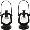 Wpppan 2 accessori decorativi per casa delle bambole, scala 1:12, decorazione per casa delle bambole in miniatura, uragano, lanterna, giocattolo, decorazione, accessori per casa delle bambole (23 x 43 mm)