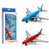 OFGAOO Airbus A380 - 2 aerei giocattolo in metallo, 13,5 cm, modellini di aeroplano, idea regalo per bambini