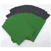 docsmagic.de 100 Premium Bi-Color Card Sleeves Mat Dark Green/Black Standard Size 66 x 91 Bustine Verde Scuro Nero