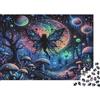 TVJOFXPWXNVU Sogno Fantastico Puzzle 1000 Pezzi Fata del Bosco in Carta per Adulti Materiale Spesso Ecologico Puzzle Educativo Stelle Decoro Parete Antistress 52x38cm/1000pcs