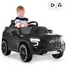 COSTWAY 12V Macchina Elettrica per Bambini Chevrolet, SUV Elettrica con Telecomando Luci Luminose e Musica, 3-3,5 km/h, Ideale per Bambini di 3-6 Anni (Nero)
