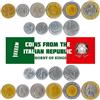 Hobby of Kings Set di 10 monete dall'Italia. 1, 2, 5, 10, 20, 50, 100, 200, 500, 1000 Lire. 1951-2001
