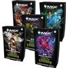 Magic: The Gathering Secrets of Strixhaven Commander Deck Bundle - Include tutti e 5 i mazzi (Silverquill Influence, Prismari Artistry, Witherbloom Pestilence, Lorehold Spirit, Quandrix Unlimited)