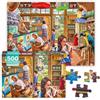 CHengQiSM Puzzle da 500 pezzi, per adulti, animali domestici, 500 pezzi, puzzle da 500 pezzi, per animali domestici, cane, 500 pezzi, per adulti, giochi educativi, per adolescenti e anziani