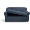Gabel Poncho Duo Siena - Copridivano Biestensibile con Copricuscino Incluso + Omaggio Tavoletta Profuma Biancheria (283 Aviazione, 3 Posti) veste divani da cm.180 fino a cm.250