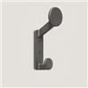 Generic Ganci Appendiabiti da Parete Attaccapanni A Muro per Cucina, Bagno, Armadio, Appendiabiti Panno Asciugamano, 4 Pezzi(Gray)