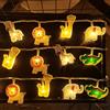 CHENBOOW Catena luminosa,Lucine Led Decorative 3m,Striscia Luminosa,Ghirlanda Luminosa Cameretta,Luci a LED,Bianco Caldo Animali da Safari,per Camerette dei Bambini