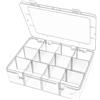DARUITE Scatole Plastica Organizer, 12 Grids Scatola con Scomparti
