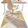 Atemrdsye Tappeto Sedia Ufficio Tappeto Salvapavimento 60 x 70 cm Antiscivolo Ufficio Protettore del Pavimento Tappeto per Sedia con Ruote Tappeto Sedia Gaming Pavimenti per Parquet e Pavimenti Duri