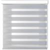 CLAUDIA HOME Tenda a Rullo per Interni Doppio Strato con Cassonetto e Catenella, Adatto a Finestra/Porta Finestra, Regolazione Luce e Privacy (Grigio001, 200x300)