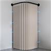Haoyunll Tenda Doccia Pieghevole, Beige, 220x200cm