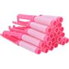 Generic Aste per Permanente, Soffice Peluche, Kit di Strumenti per Parrucchieri, Bigodini per Permanenti, per Bellissimi Ricci, 20 Pezzi per Uso Domestico/salone - Rosa (PINK)