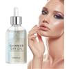 Generic Olio Glitter Per Il Corpo - Corpo Luccicante Olio Di Lucentezza Del Corpo | Shimmer Della Pelle Scintillante Per Corpo, Olio Glitter Per Bagliore Del Corpo, Evidenziatore Di Olio Per Il Corpo Luccican