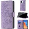 CaseGla Cover per Xiaomi Redmi 12 4G/5G, Viola | Blocco RFID, Portafoglio Pelle PU, Flip Libro, Porta Carte, Magnetica Libretto, Antiurto Protezione Completa