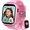 Ruopoem 4G Smartwatch Bambini con GPS Videochiamate SOS Regalo Ragazzo Ragazza
