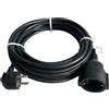 PRENDELUZ Cavo tubo nero da 5 metri 3 x 1,5 mm MAX 3680 W