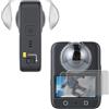 OTraki Protezione per Schermo e Obiettivo per DJI Osmo 360 2 Pezzi | Pellicola in Vetro Temperato Trasparente HD, antipolvere e antigraffio, accessori per Osmo 360 Panoramic