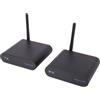 Plyisty Mandatore AV Wireless, 8 da 2,4 GHz Ricevitore Video e Trasmettitore di 300 M, Schermata Digitale, Anti -interferenza, PAL NTSC, Mittente AV Wireless (Spina europea)