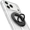 Spigen O-Mag MagFit+ Anello MagSafe Supporto FreeStop, Impugnatura Doppio Magnete per Accessori Magnetici, iPhone 17 17e 16 15 14 e Cover MagSafe/Pixelsnap per Samsung S26 S25, Pixel 10 10a - Carbonio
