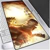 ITBT God of War Tappetino per XL Mouse da Gioco - Gaming Mousepad Extra Grande 700 x 300mm - Pad 3mm con Base in Gomma Antiscivolo - Spessore 3mm Anime Tappetino Mouse,E
